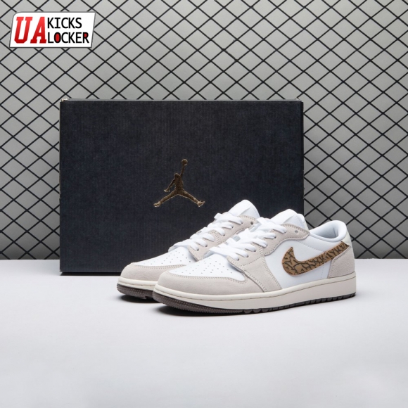 Jordan 1 Retro Low Golf Light Orewood Elephant DD9315-116 Unisex