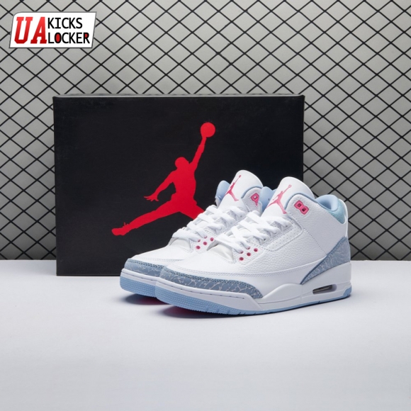 Jordan 3 Retro White Cobalt Bliss (GS) HQ0784-101 Unisex
