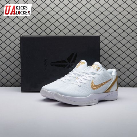 Nike Kobe 6 Protro White Gold CW2190-101 Men's