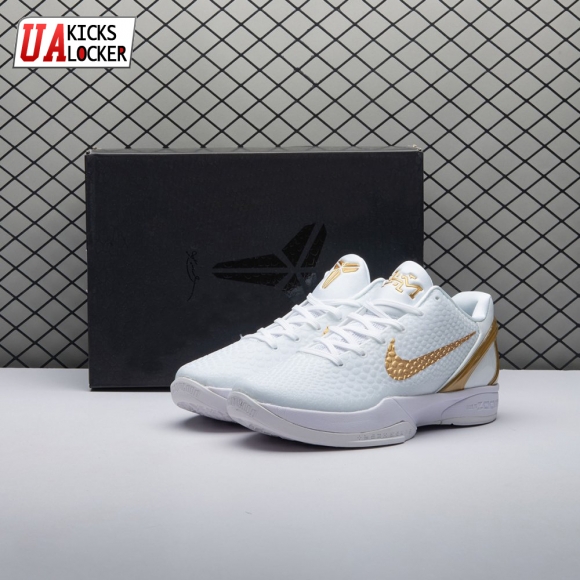 Nike Kobe 6 Protro White Gold CW2190-101 Men's