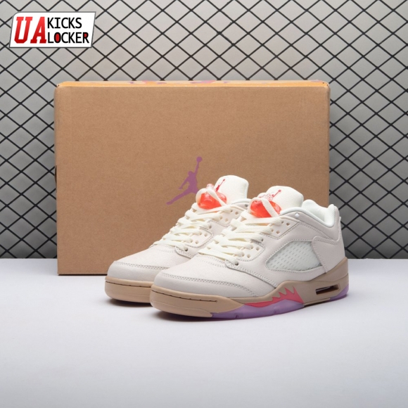 Jordan 5 Retro Low Peanut Butter X Jelly HJ5994-106 Unisex