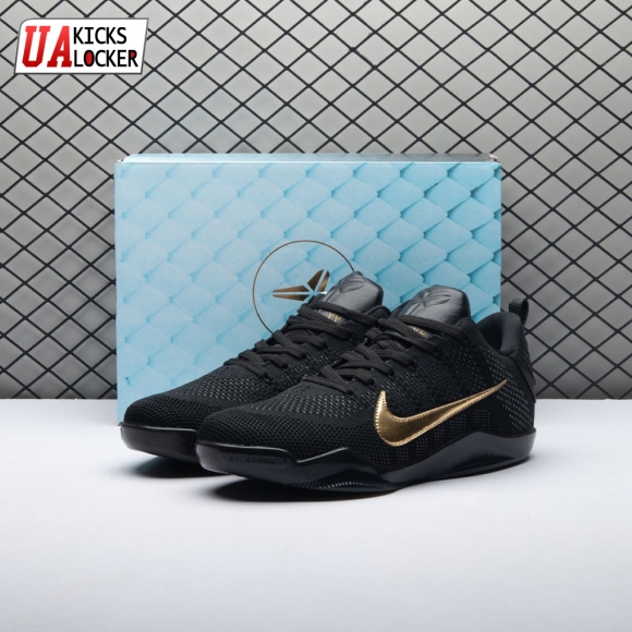 Nike Kobe 11 Elite Low Black Mamba Collection Fade to Black 869459-001 Men's
