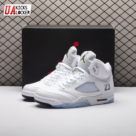 Jordan 5 Retro White Metallic (2026) HQ7978-103 Men's