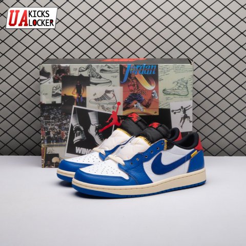 Jordan 1 Retro Low Union Los Angeles Blue Toe HQ6998 -146 Men's