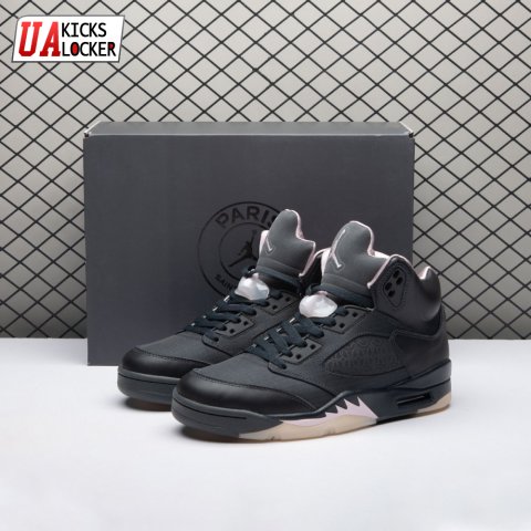 Jordan 5 Retro PSG Paris Saint-Germain Off Noir HQ3004-001 Men's