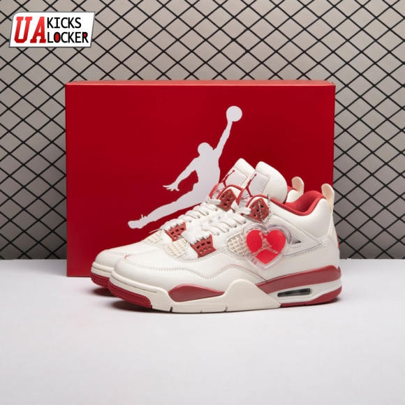 Jordan 4 Retro Valentine's Day HV0823-108 Unisex