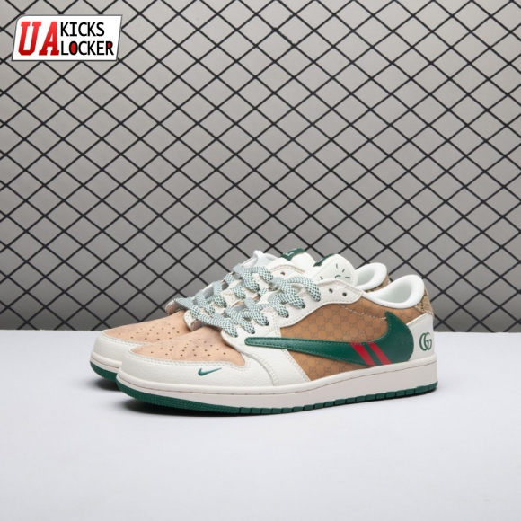 Travis Scott x Air Jordan 1 Low QW5088-206 Unisex