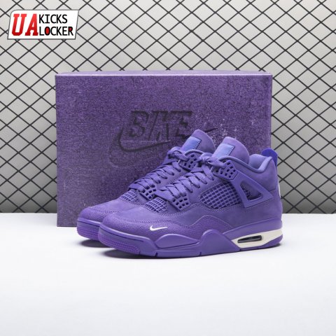 Jordan 4 x Nigel Sylvester Brick By Brick Purple HF4340-500 Unisex
