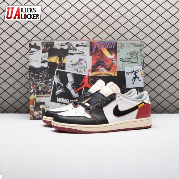 Air Jordan 1 Retro Low Fragment Design x Union LA HQ6998-106 Unisex