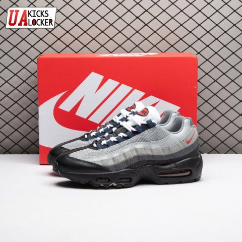 Nike Air Max 95 Track Red Smoke Grey DM0011-007 Unisex