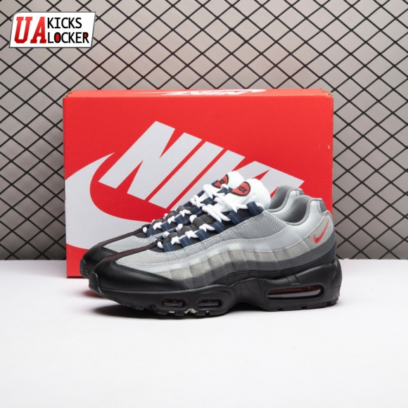 Nike Air Max 95 Track Red Smoke Grey DM0011-007 Unisex