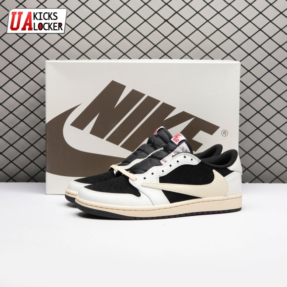Travis Scott x Jordan 1 Low Medium Olive XZ6868-001
