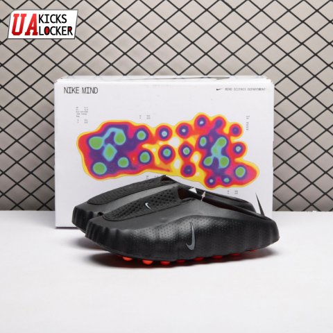 Nike Mind 001 Slide Black Chrome HQ4307-001 Unisex（Runs Small)