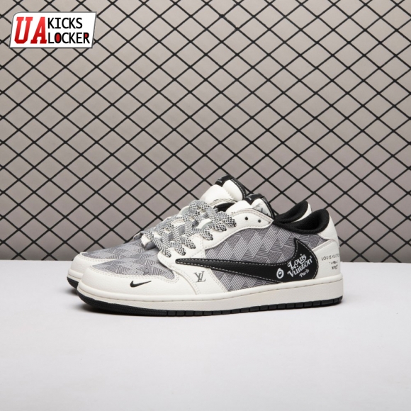Travis Scott x VL x Jordan 1 Low DZ2688-013 Unisex