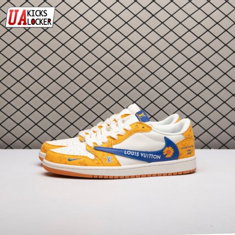 Travis Scott x VL x Jordan 1 Low DZ2688-001 Unisex