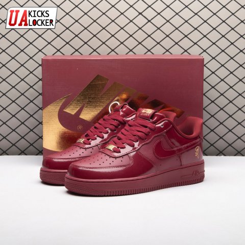 Nike Air Force 1 Low Syna Central Cee Dark Beetroot IO9970-638 Unisex