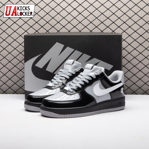 Nike Air Force 1 Low Syna Central Cee Black White Smoke Grey IO9974-010 Unisex