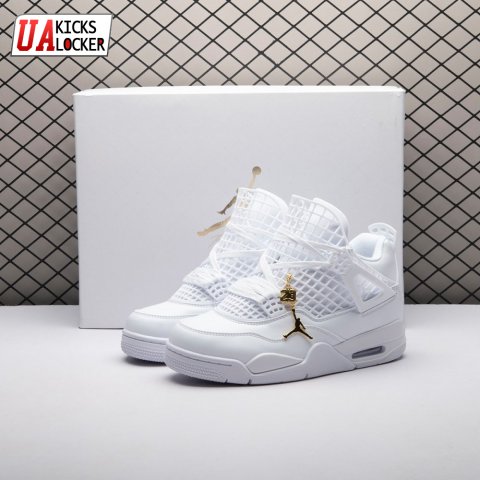 Jordan 4 Retro Net White FN7251-107 Unisex