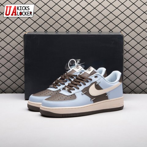 Nike Air Force 1 Low Hydrogen Blue Iron Grey IV4089-011 Unisex
