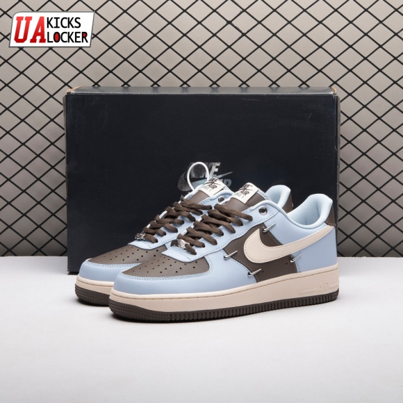 Nike Air Force 1 Low Hydrogen Blue Iron Grey IV4089-011 Unisex