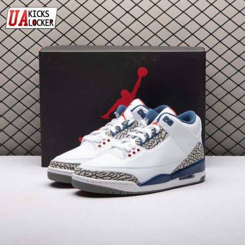 Jordan 3 Retro True Blue 854262-106 Unisex
