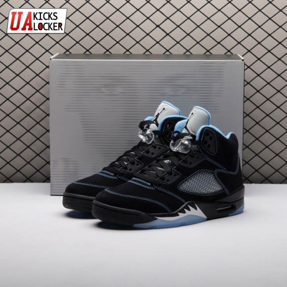 Jordan 5 Retro Black University Blue (2026) DD0587-008 Men's