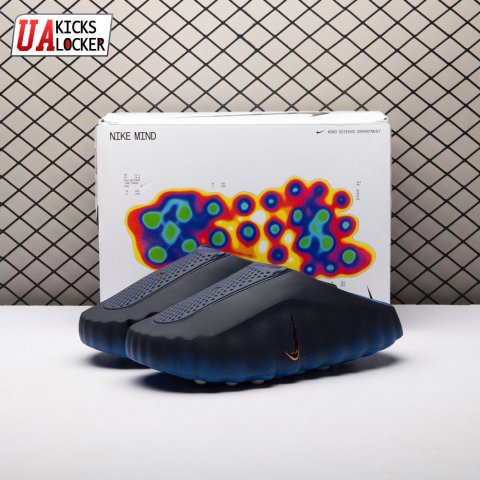 Nike Mind 001 Slide Blackened Blue Game Royal HQ4307-400 Unisex（Runs Small)