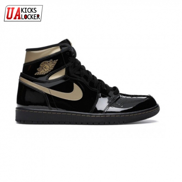 Jordan 1 Retro High Black Metallic Gold (2020) Unisex