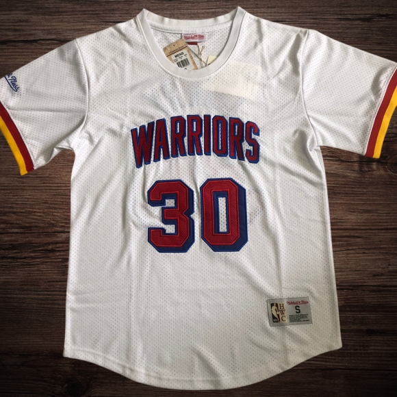 Men's Golden State Warriors #30 Curry Short Sleeve Jersey