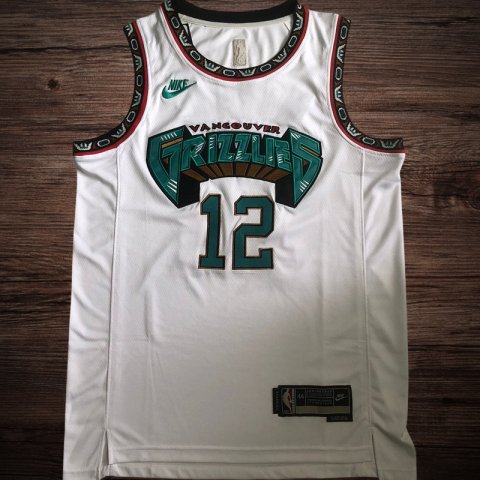 Men's Memphis Grizzlies 2025 #12 Morant Jersey