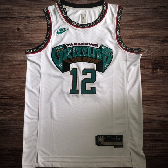 Men's Memphis Grizzlies 2025 #12 Morant Jersey