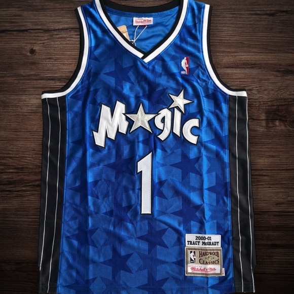 Men's Orlando Magic 2000/01 #1 Tracy McGrady Jersey