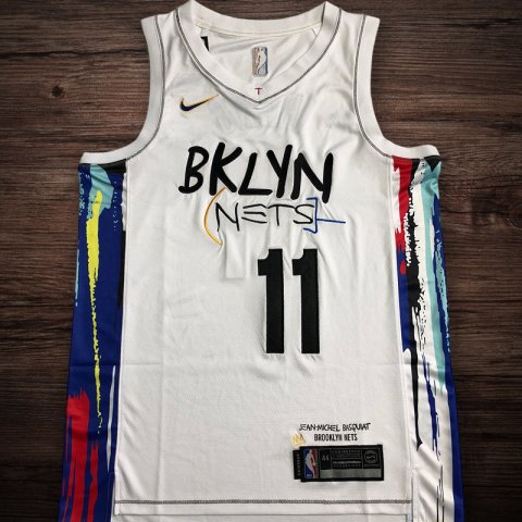 Men's Brooklyn Nets 2023 City Edition #11 Irving Jersey