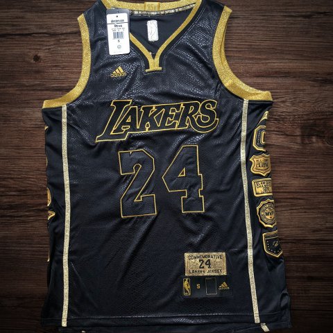 Men's Commemorative lakers jersey #24 Koby Bryant Jersey