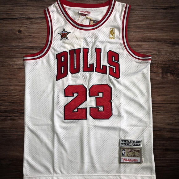 Men's Chicago Bulls 1997 All Star #23 Michael Jordan Jersey