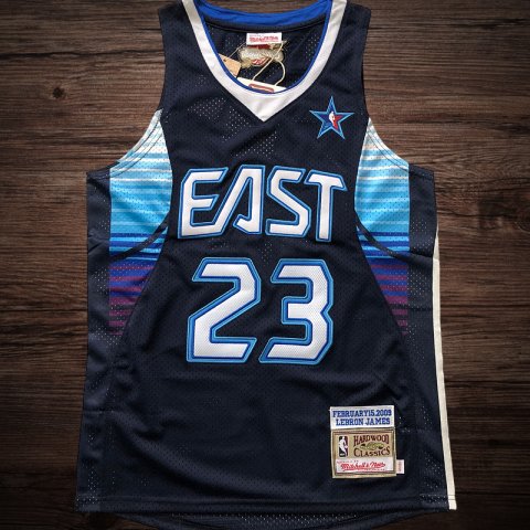 Men's 2009 All Star East #23 James Jersey