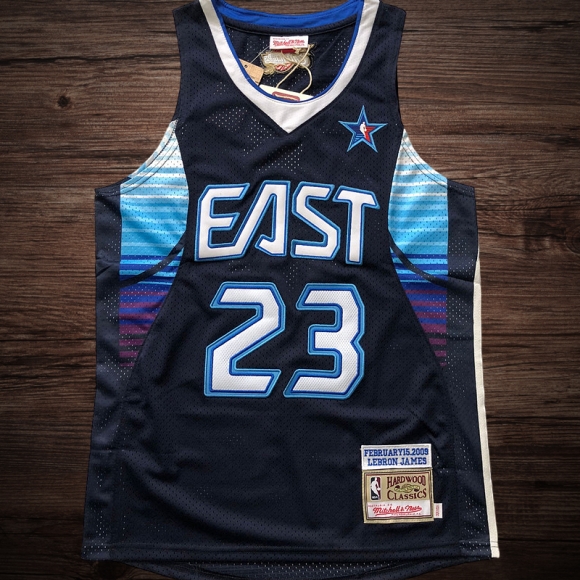 Men's 2009 All Star East #23 James Jersey